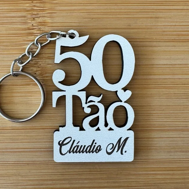 Kit Chaveiros MDF Personalizados – Aniversário Adulto, Infantil e Evento