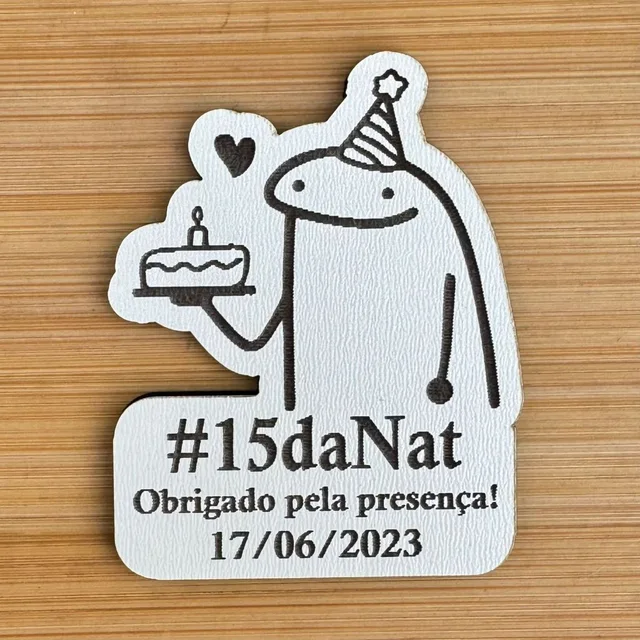 Kit Imãs de Geladeira Personalizados 15 Anos em MDF | Lembrancinha Aniversário Personalizada