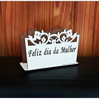 Kit Porta Guardanapo - Lembrancinha Aniversário e  Dia da Mulher