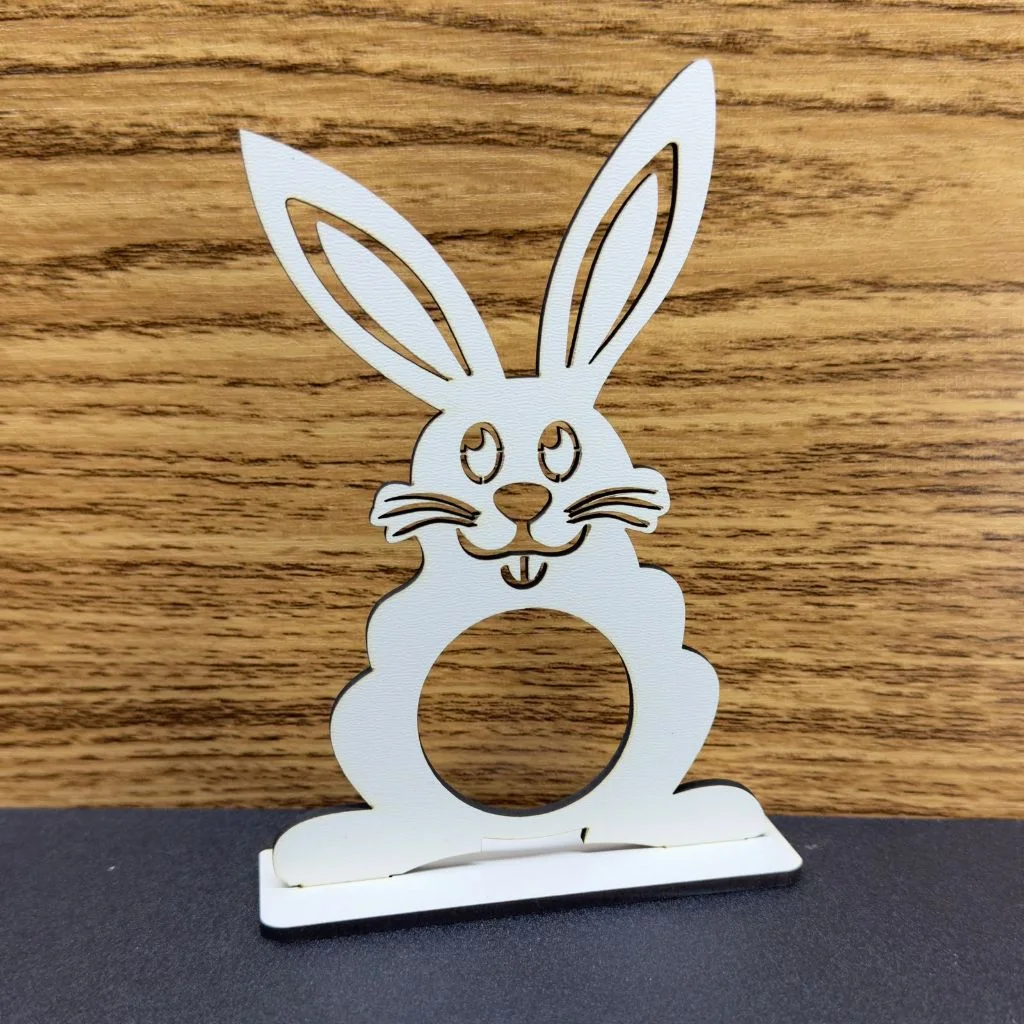 Kit Lembrancinha de Páscoa Coelhinho em MDF Porta Bombom Personalizado Infantil Escolar Coelho