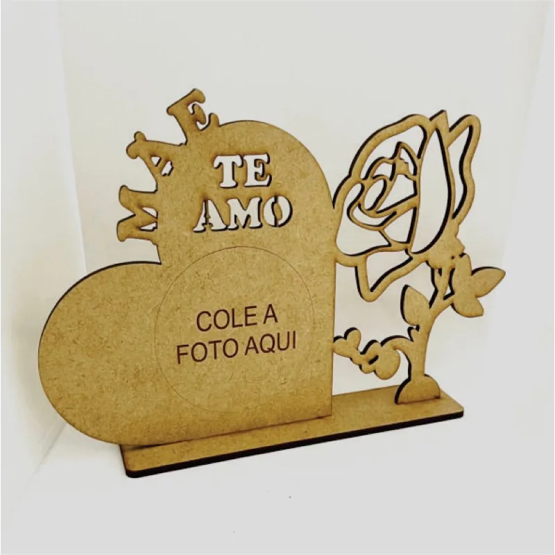 Kit Porta Foto MDF – Lembrancinha Dia das Mães Lembrancinha MDF Lembranças Dia das Mães
