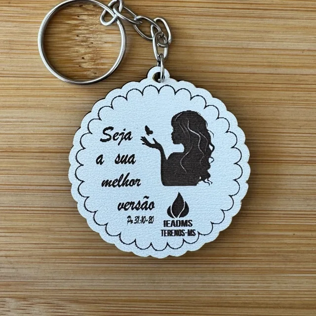Kit Chaveiros Evangélicos IEAD MDF Personalizados – Lembrancinha Igreja Cristã