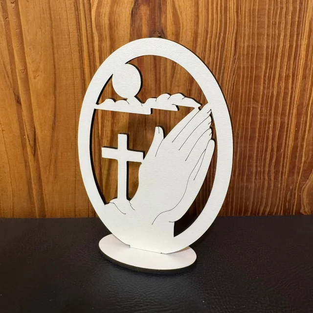 Kit Mulher Orando Lembrancinha Religiosa - Primeira Eucaristia, Crisma e Eventos.
