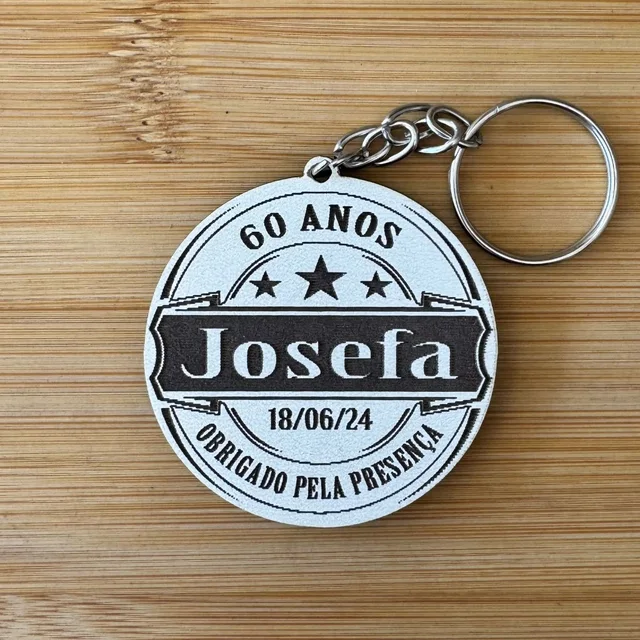 Kit Chaveiros MDF – Aniversário, Festa e Evento