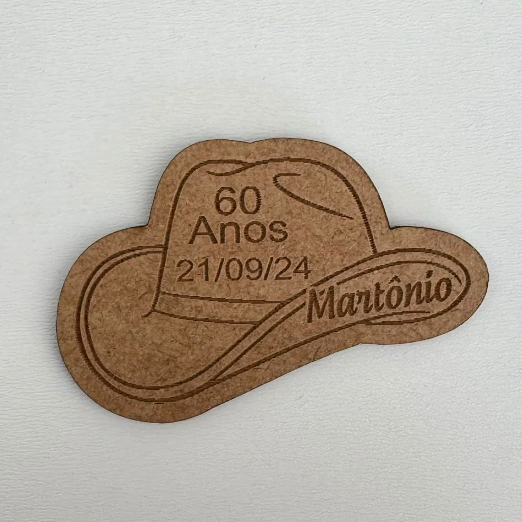 Kit Imãs de Geladeira Personalizados Caminhão em MDF | Lembrancinha Aniversário Infantil