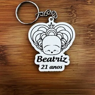 Kit Chaveiros MDF Malévola - Lembrancinhas de Aniversário