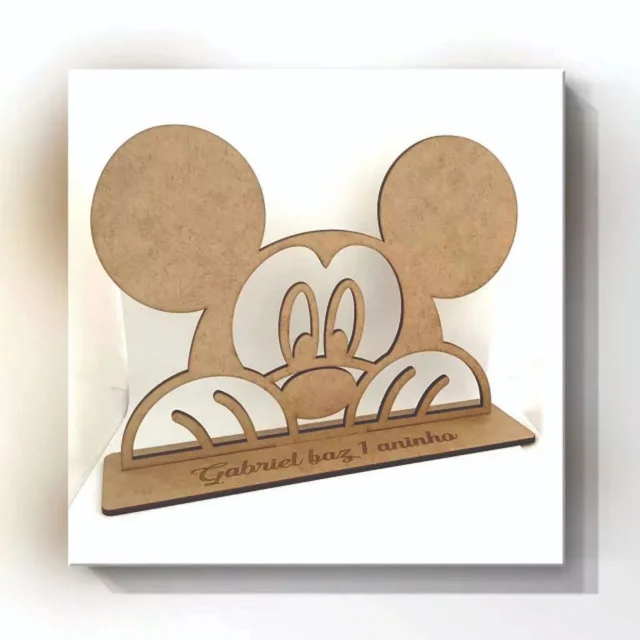 Kit Centro de Mesa Mickey - Lembrancinha de Aniversário