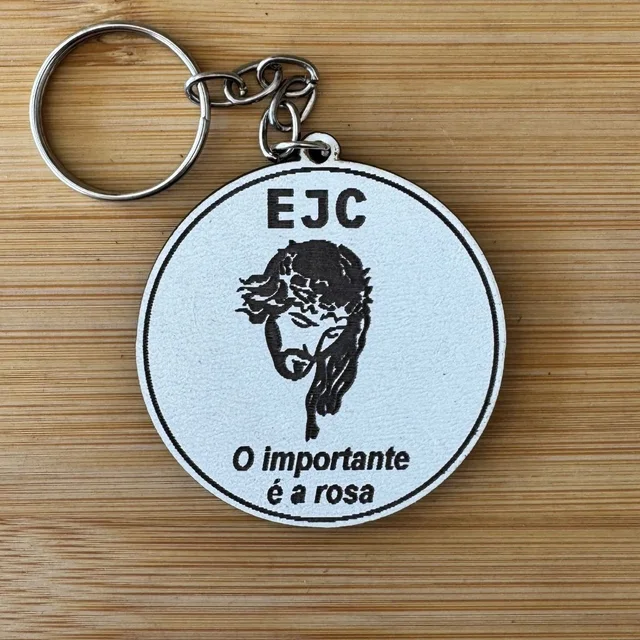 Kit Chaveiros EJC MDF Católico Personalizados – Encontro de Jovens com Cristo