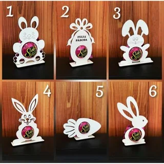 Kit Porta Bombom MDF - Lembrancinha Páscoa