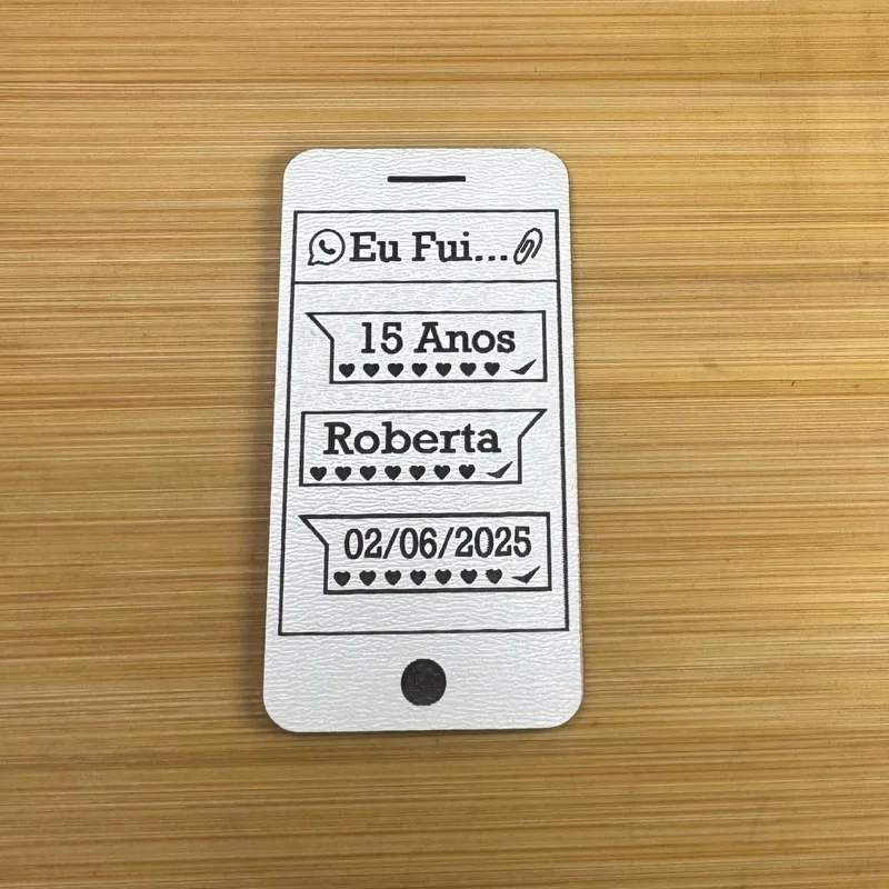 Kit Imãs de Geladeira Iphone - Lembrancinha de Aniversário