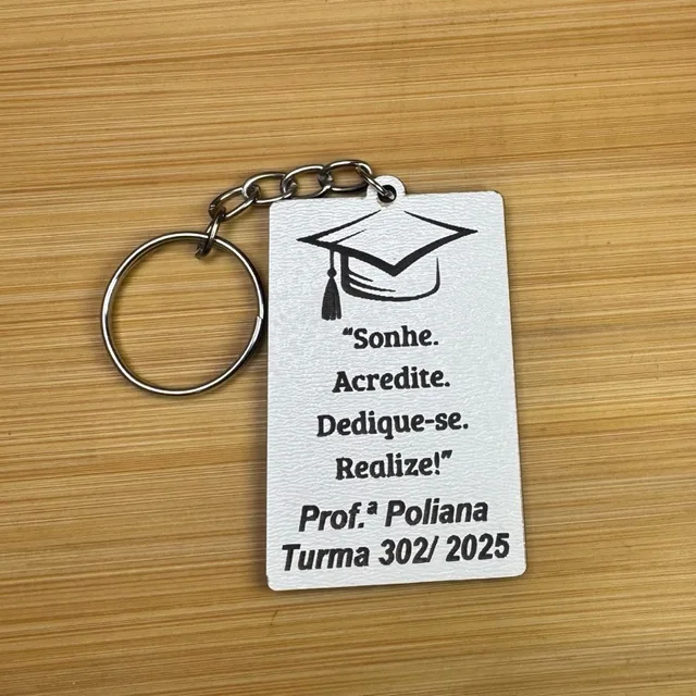 Kit Chaveiros MDF - Lembrancinha de Formatura