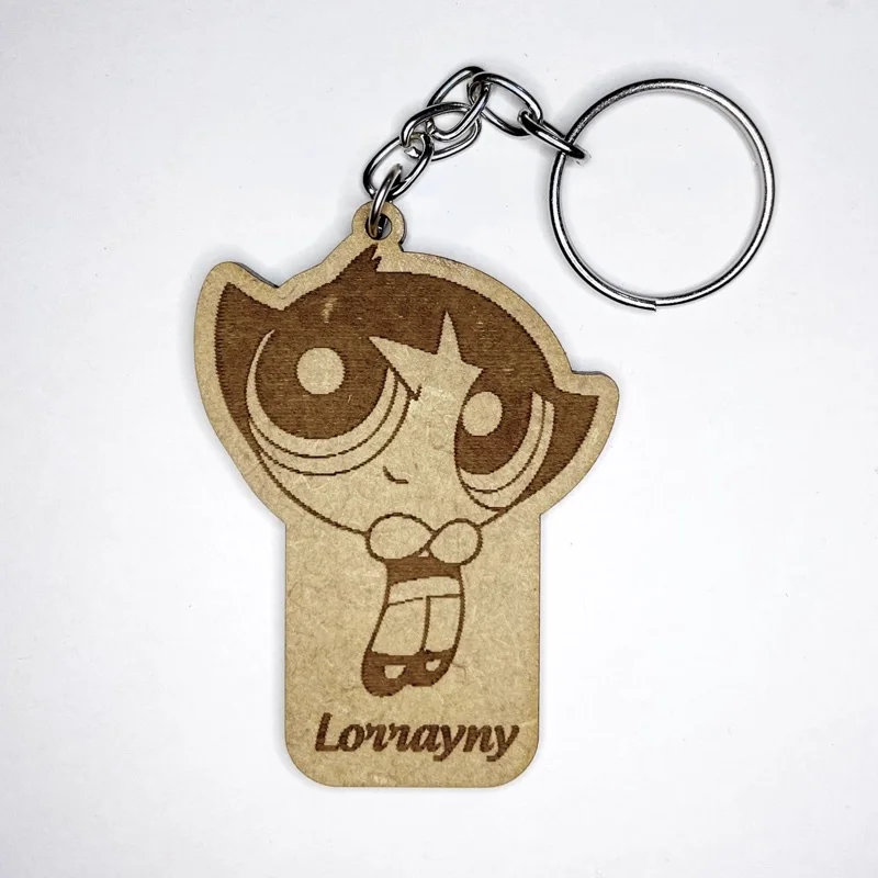 Kit Chaveiros MDF Docinho – Lembrancinhas Personalizadas Meninas Superpoderosas