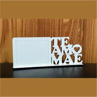 Kit Porta Retrato para  Foto  7cmx5cm Lembrancinha Dia das Mães em MDF