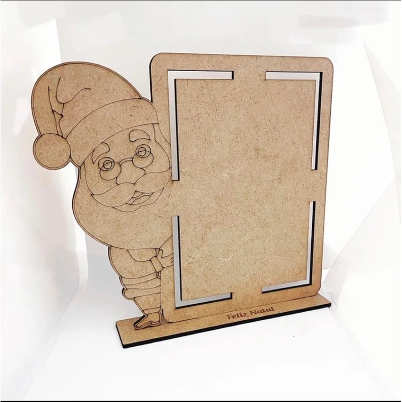 Kit Porta Retrato Natal - Lembrancinhas de Natal em MDF